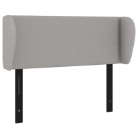 vidaXL Headboard with Ears Light Gray 40.6