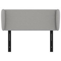 vidaXL Headboard with Ears Light Gray 40.6