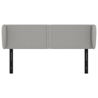 vidaXL Headboard with Ears Light Gray 57.9