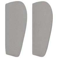 vidaXL Headboard with Ears Light Gray 64.2