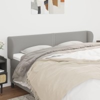 vidaXL Headboard with Ears Light Gray 72