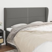 vidaXL Headboard with Ears Dark Gray 72