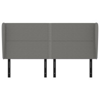 vidaXL Headboard with Ears Dark Gray 72