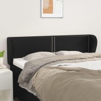 vidaXL Headboard with Ears Black 57.9