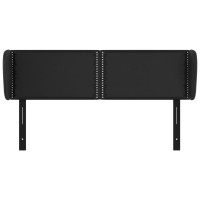 vidaXL Headboard with Ears Black 57.9