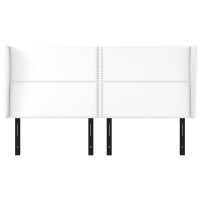 vidaXL Headboard with Ears White 64.2