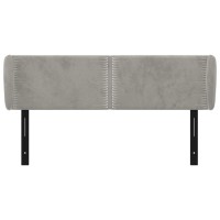 vidaXL Headboard with Ears Light Gray 57.9