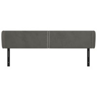 vidaXL Headboard with Ears Dark Gray 72