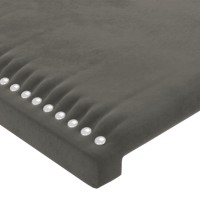 vidaXL Headboard with Ears Dark Gray 79.9