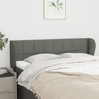 vidaXL Headboard with Ears Dark Gray 57.9