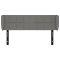 vidaXL Headboard with Ears Dark Gray 57.9