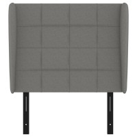 vidaXL Headboard with Ears Dark Gray 40.6