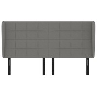 vidaXL Headboard with Ears Dark Gray 72