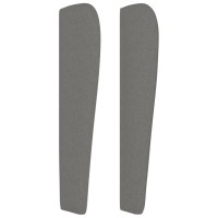 vidaXL Headboard with Ears Dark Gray 72