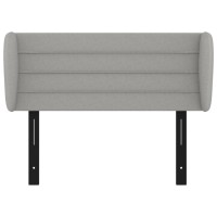 vidaXL Headboard with Ears Light Gray 40.6