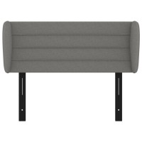 vidaXL Headboard with Ears Dark Gray 40.6