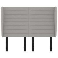 vidaXL Headboard with Ears Light Gray 57.9