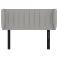 vidaXL Headboard with Ears Light Gray 40.6