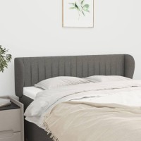 vidaXL Headboard with Ears Dark Gray 57.9