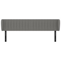 vidaXL Headboard with Ears Dark Gray 72