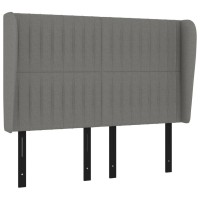 vidaXL Headboard with Ears Dark Gray 57.9