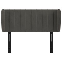 vidaXL Headboard with Ears Dark Gray 40.6