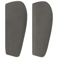 vidaXL Headboard with Ears Dark Gray 40.6