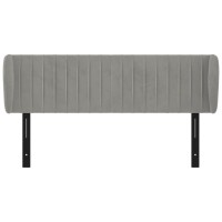 vidaXL Headboard with Ears Light Gray 57.9