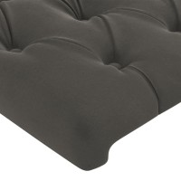 vidaXL Headboard with Ears Dark Gray 57.9