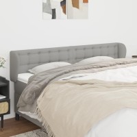 vidaXL Headboard with Ears Light Gray 79.9