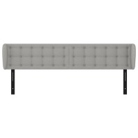 vidaXL Headboard with Ears Light Gray 79.9