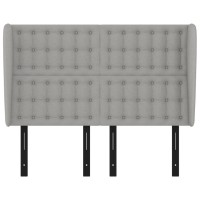 vidaXL Headboard with Ears Light Gray 57.9