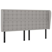 vidaXL Headboard with Ears Light Gray 72