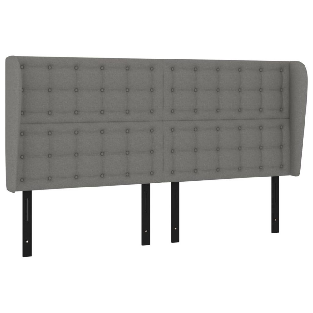 vidaXL Headboard with Ears Dark Gray 72