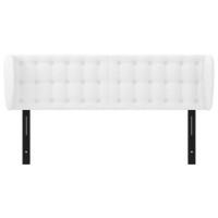 vidaXL Headboard with Ears White 57.9