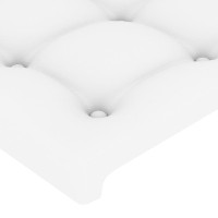 vidaXL Headboard with Ears White 57.9