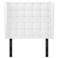 vidaXL Headboard with Ears White 40.6