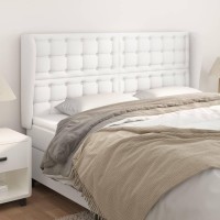 vidaXL Headboard with Ears White 64.2