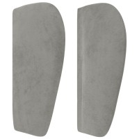 vidaXL Headboard with Ears Light Gray 57.9