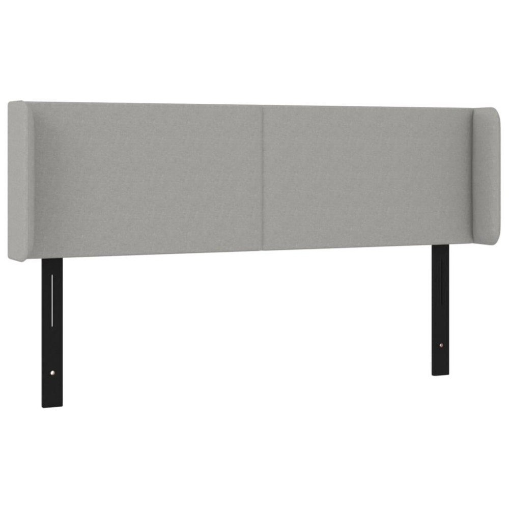 vidaXL Headboard with Ears Light Gray 57.9