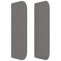 vidaXL Headboard with Ears Dark Gray 57.9