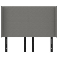 vidaXL Headboard with Ears Dark Gray 57.9