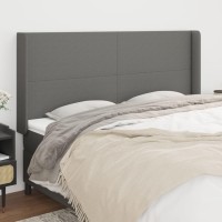 vidaXL Headboard with Ears Dark Gray 64.2