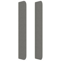 vidaXL Headboard with Ears Dark Gray 79.9