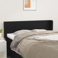 vidaXL Headboard with Ears Black 57.9