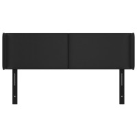 vidaXL Headboard with Ears Black 57.9