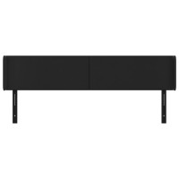 vidaXL Headboard with Ears Black 72