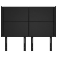 vidaXL Headboard with Ears Black 57.9