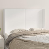 vidaXL Headboard with Ears White 57.9