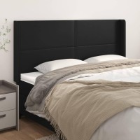 vidaXL Headboard with Ears Black 72